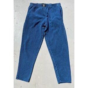 Women's Ezze Wear Pants Blue M Petite Corduroy Outdoor Climb Hike Camp Canada